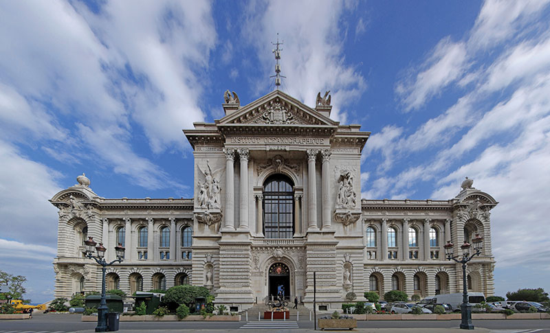 Amura,The Oceanographic Museum of Monaco, one of the main focal points of Monaco, a place entirely dedicated to the sea. 