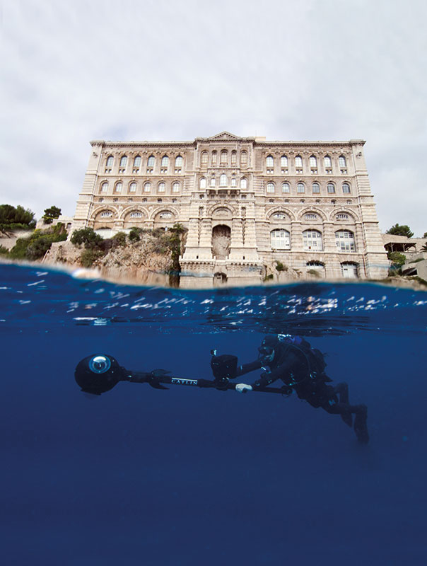 Amura,The XL Catlin Seaview Survey exploring the sea around the Museum.