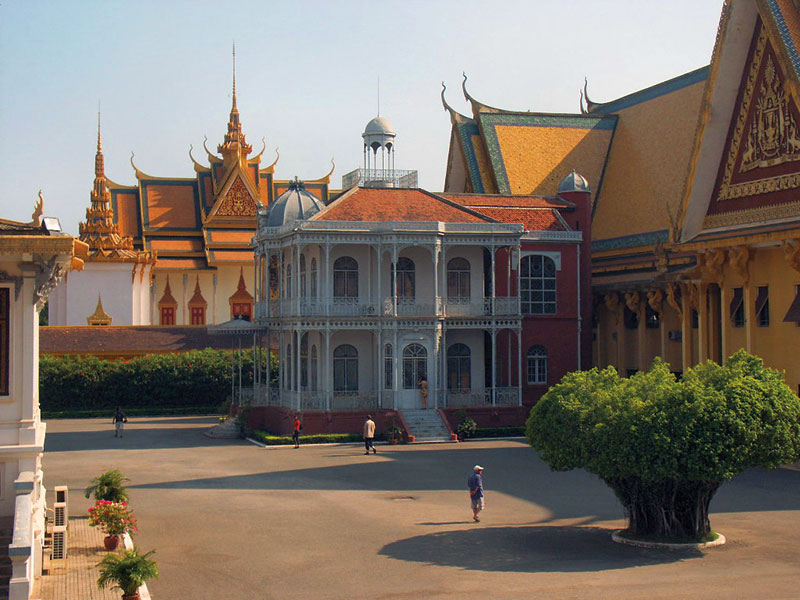 Amura, Camboya, Cambodia, Napoleon III Pavilion. 