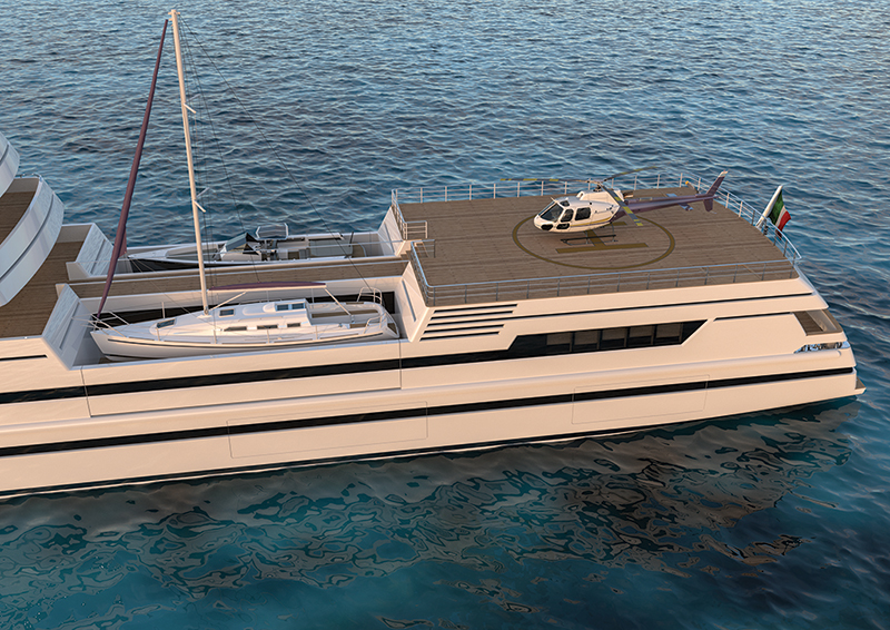 Amura, Camboya, Cambodia,Rosetti 85 m Expedition Supply Vessel Concept, 