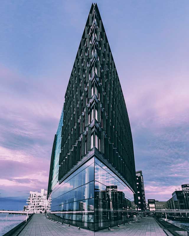 Amura,Dinamarca,Vikingos,Rey Harald,piedras rúnicas de Jelling,daneses,felicidad, Schmidt Hammer Lassen Architects designed the Royal Danish Library (1993.) <br /> 