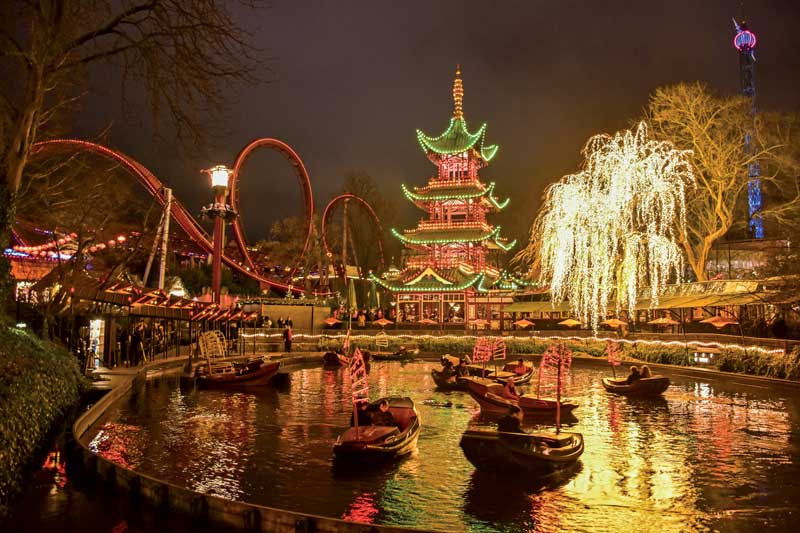 Amura,Dinamarca,Vikingos,Rey Harald,piedras rúnicas de Jelling,daneses,felicidad, The Tivoli Gardens will surely be a success for the whole family. 