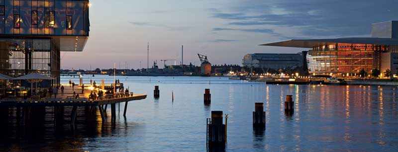 Amura,Dinamarca,Vikingos,Rey Harald,piedras rúnicas de Jelling,daneses,felicidad, The Opera and The Playhouse, Copenhagen. <br /> 