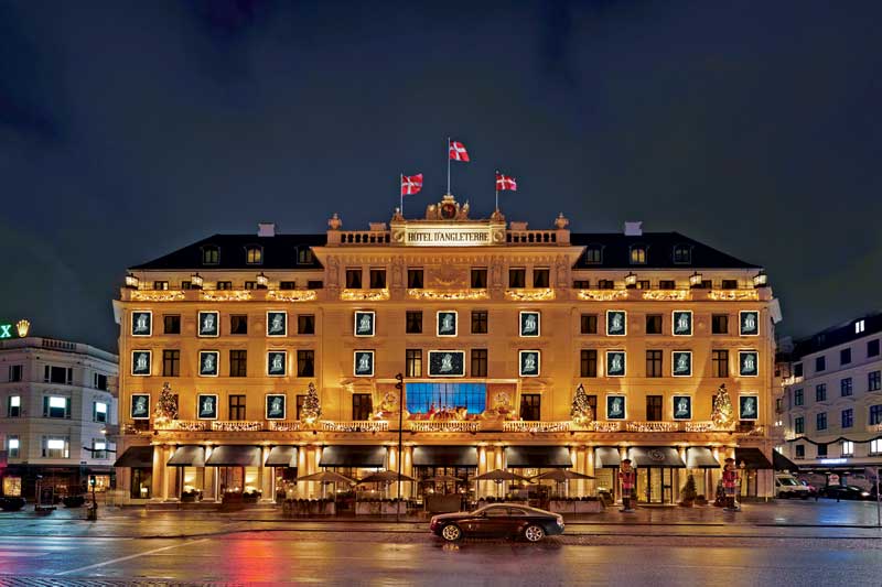 Amura,Dinamarca,fuera de borda,Hotel D’Angleterre, 