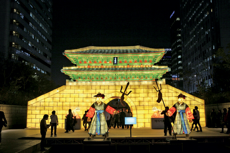 Amura,Corea del Sur,South Korea,Seúl,Busan,Isla Jeju,Villa de Bukchon Hanok, The famous Seoul Lantern Festival.