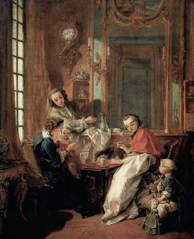 Amura,Región del vino,Ruta del vino,Francia,Rococó Francés,French Rococco, FRANÇOIS BOUCHER, MORNING COFFEE, 1739