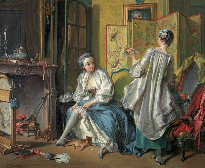 Amura,Región del vino,Ruta del vino,Francia,Rococó Francés,French Rococco, FRANÇOIS BOUCHER, THE TOILETTE, 1742