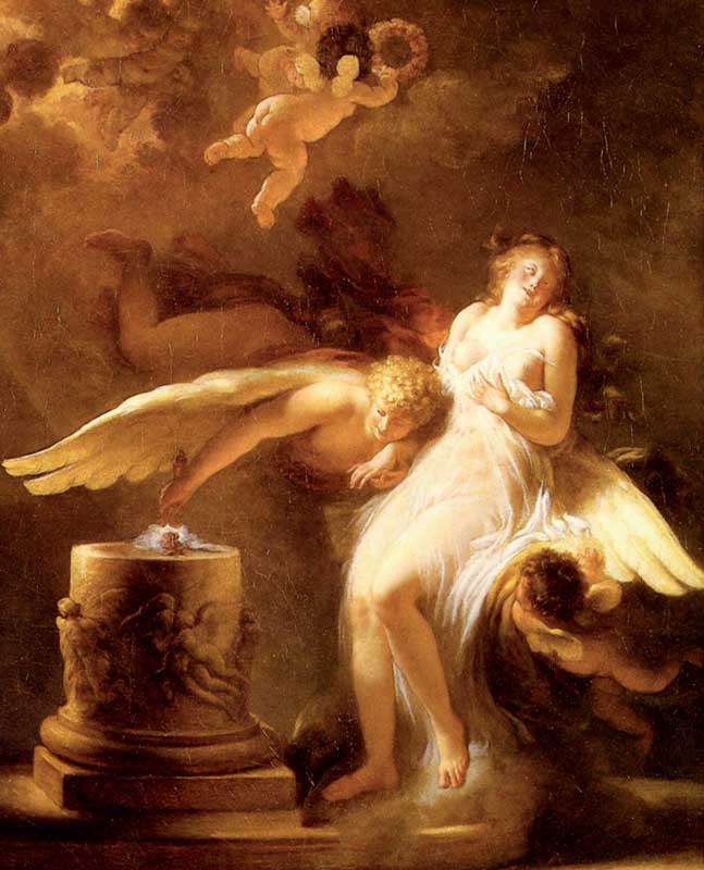 Amura,Región del vino,Ruta del vino,Francia,Rococó Francés,French Rococco, JEAN-HONORÉ FRAGONARD, SACRIFICE OF THE ROSE