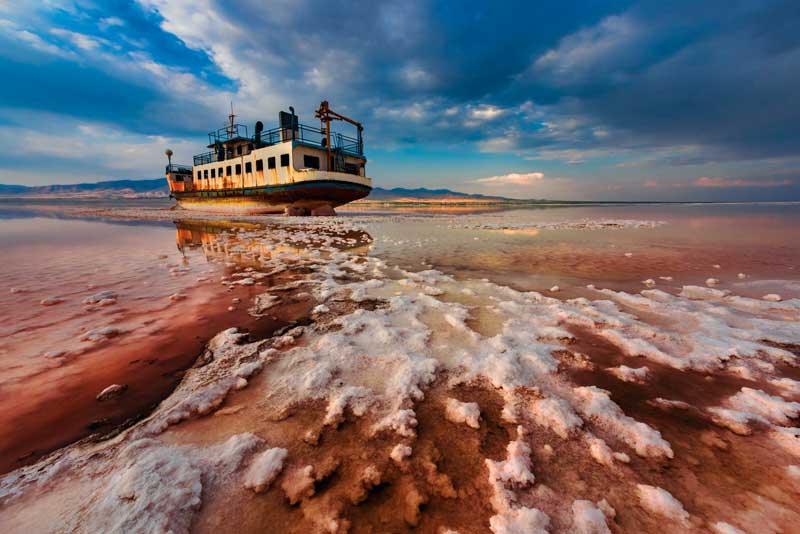 Amura,Irán,Un recorrido por la nación islámica,Lago Urmia, 