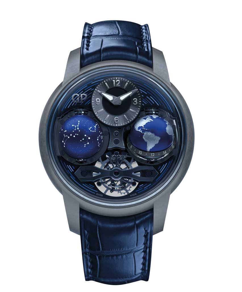 Amura,Okinawa,Time Machine,Salon International de la Haute Horlogerie 2019, GIRARD PERREGAUX Bridges <br />Cosmos Soldat