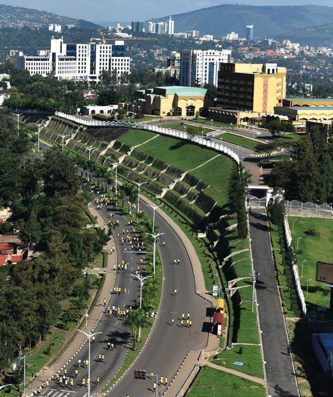 Amura, AmuraWorld,Rwanda,Ruanda,Compás Internacional,International Compass , Su capital es considerada la más limpia de África.