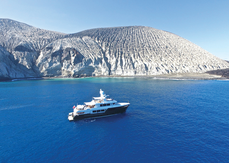 Amura, Amura World,Homenaje a la vida,Yates exploradores de Cantiere delle Marche, El archipiélago de Revillagigedo abarca cuatro remotas islas en el Pacífico mexicano.