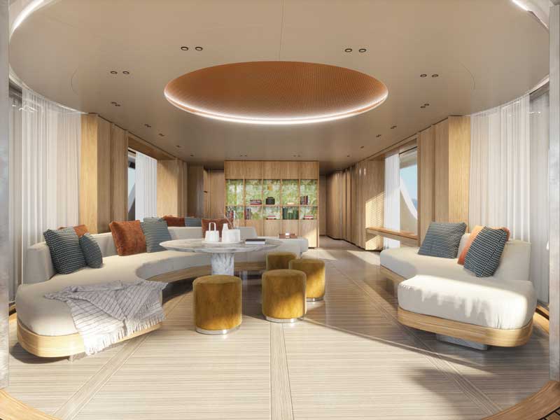 Amura,AmuraWorld,AmuraYachts,Benetti Oasis Deck™, Benetti y el estudio de diseño RWD han creado el modelo de Vida Oasis.