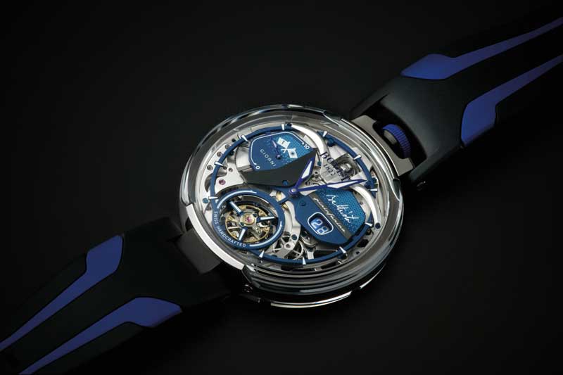 Amura,AmuraWorld,AmuraYachts,SIAR, El Battista Tourbillon de Bovet 1822, un diseño de Automobili Pininfarina. 