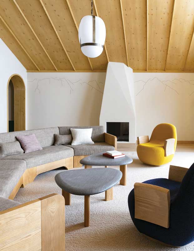 Amura,AmuraWorld,AmuraYachts,Top 10: Destinos para esquiar,Arquitectura bajo cero, Pierre Yovanovitch designed the interiors of Le Coucou hotel.