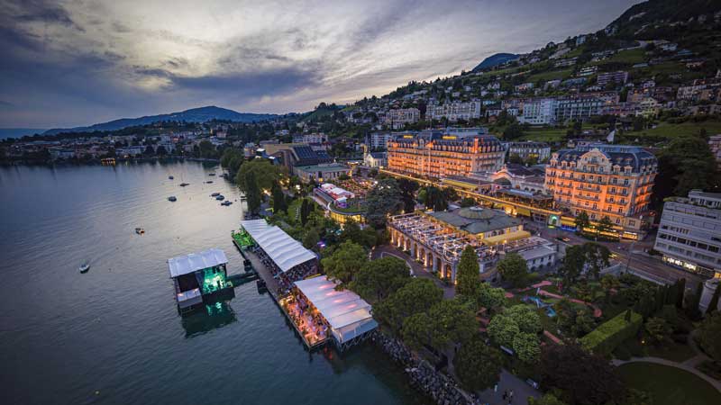 Amura,AmuraWorld,AmuraYachts,Gstaad,Geneva,Montreux, Grandes intérpretes se presentan en el Festival de Jazz de Montreux.