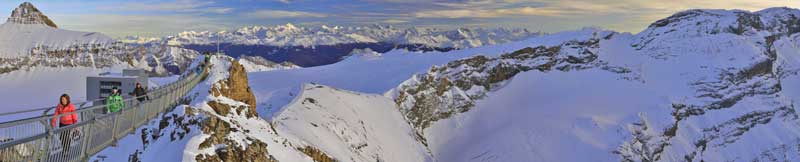 Amura,AmuraWorld,AmuraYachts,Gstaad,Geneva,Montreux, The Peak Walk Bridge is 9,842 ft high and 351 ft long.