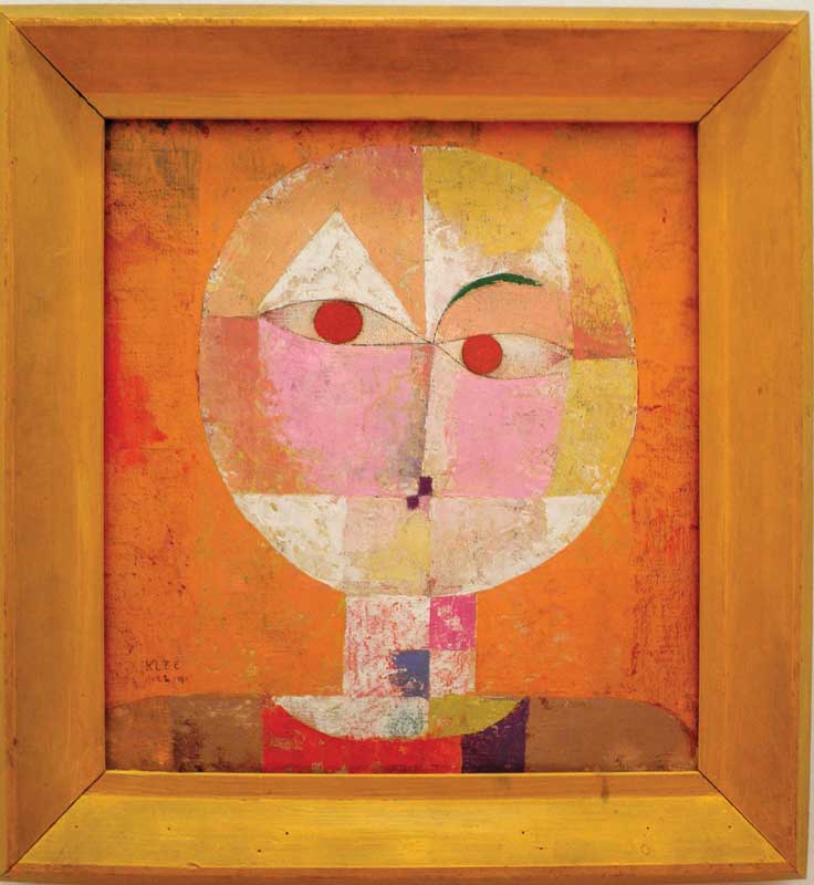 Amura,AmuraWorld,AmuraYachts,Creatividad helvética, Senecio o Cabeza de un hombre senil (1922), Paul Klee.