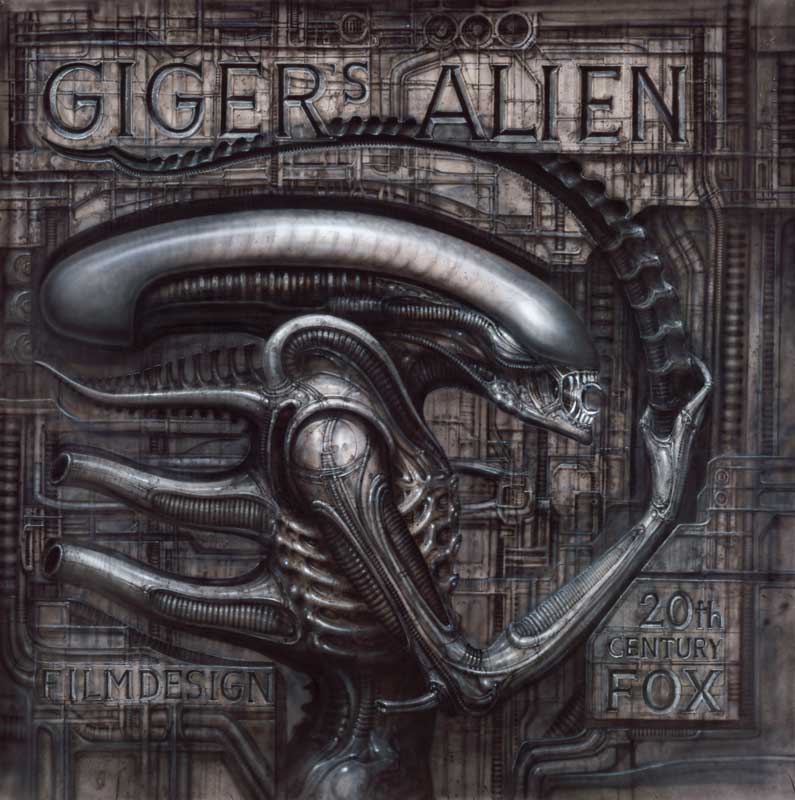 Amura,AmuraWorld,AmuraYachts,Creatividad helvética, H. R. Giger and his surrealistic works, with images that include human mixed with machines (biomechanoids).