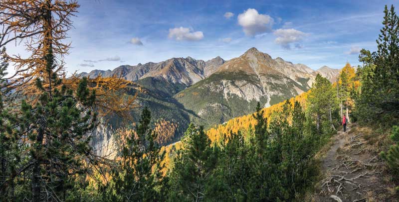 Amura,AmuraWorld,AmuraYachts,Paraíso natural, Un área de 17,000 hectáreas del Parque Nacional Suizo fue declarada por la Unesco Reserva Alpina de la Biosfera, un santuario de la vida animal. 