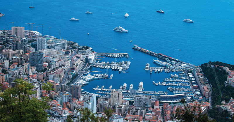 Amura,Amura World,Amura Yachts,Catar,Qatar,Doha,Marinas & Fórmula 1, Históricamente, el Port Hercule ha sido la entrada al Principado de Montecarlo.