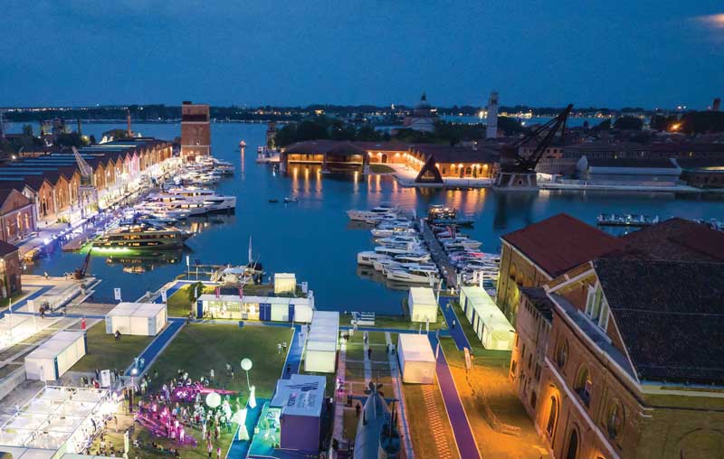 Amura,AmuraWorld,AmuraYachts,Salone Nautico Venezia, The Arsenale, an ancient and historic 12th century naval base.