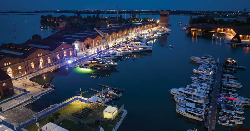 Amura,AmuraWorld,AmuraYachts,Salone Nautico Venezia, 300 embarcaciones fueron mostradas en el Salón.