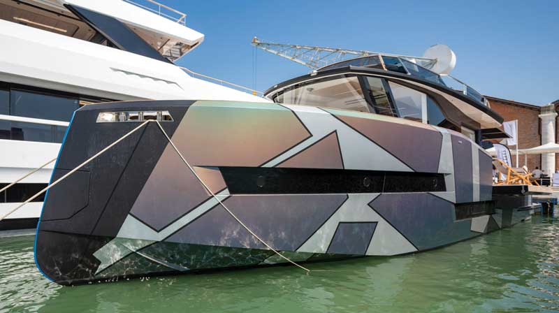 Amura,AmuraWorld,AmuraYachts,Salone Nautico Venezia, There were 220 exhibitors; 180 were local.