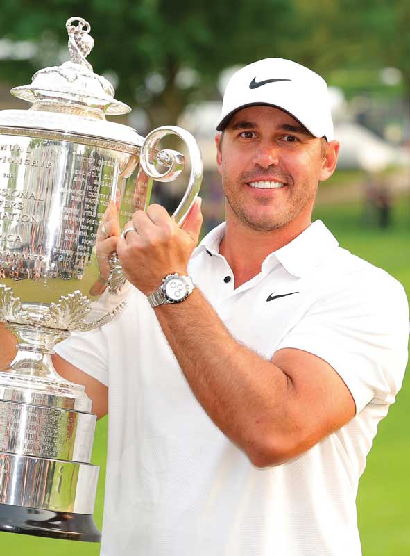 Amura,AmuraWorld,AmuraYachts,Las joyas del golf, Brooks Koepka, ganador del PGA Championship 2023. 