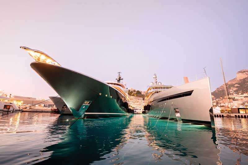 Amura,AmuraWorld,AmuraYachts,Big Boats Collection, Los últimos modelos de superyates son exhibidos en el Montecarlo Yacht Show, además de lo último en tecnología marina.