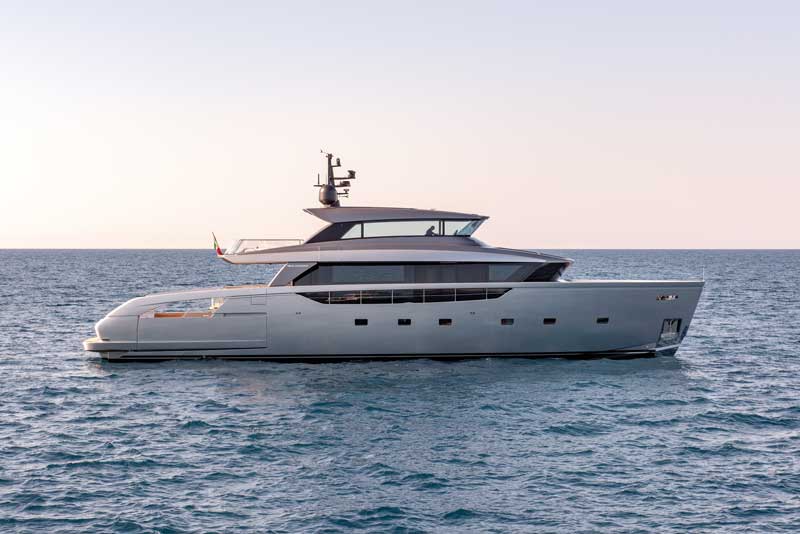 Amura,AmuraWorld,AmuraYachts,Big Boats Collection, One of the boats recognized for its design was Sanlorenzo's SX100 yacht.