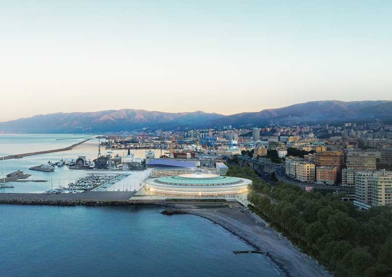 Amura,AmuraWorld,AmuraYachts,Big Boats Collection, El Waterfront di Levante, diseñado por Renzo Piano, será el mejor espacio de exposiciones del mundo diseñado para el sector náutico 