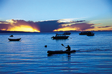 El lago Titicaca,  Etnias prehispánicas  - Leslie J. López