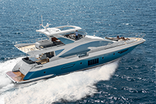 Azimut 80, Espacio dedicado al bienestar. - ©Performance Boats